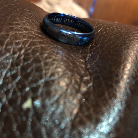 Dr. Who men’s tungsten carbide ring, size 11 - Picture 3 of 5